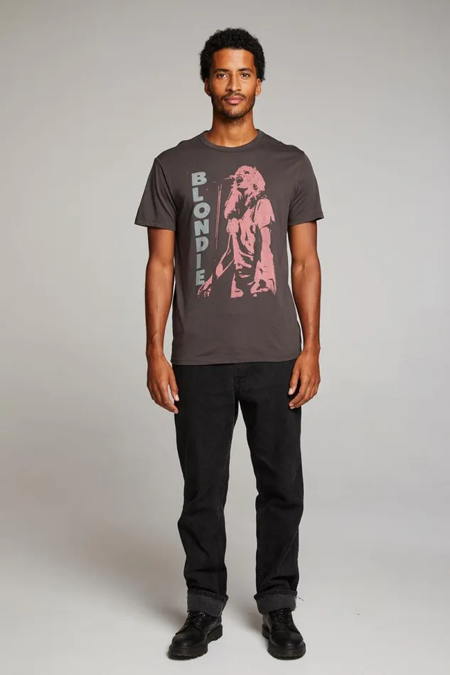 WomensMens Chaser Brand Music Blondie Live On Stage Mens Tee