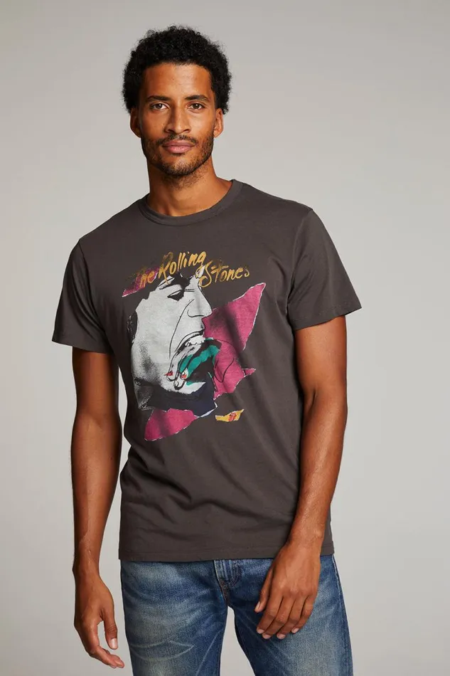 WomensMens Chaser Brand Music Rolling Stones Love You Live Mens Tee