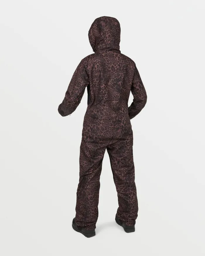 Womens Shiloh Snow Suit 8211 Leopard Womens Volcom Jackets
