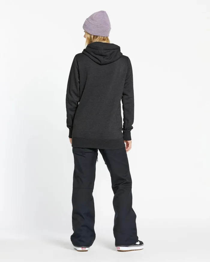 Womens Tower Pullover Fleece 8211 Black Womens Volcom Layering