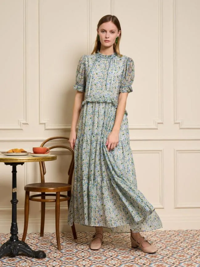 Womenswear Amelie Bloom Maxi Dress Multi Floral Sister Jane