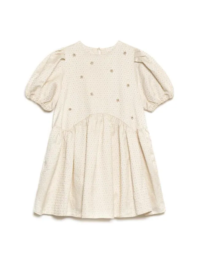 Womenswear Chai Pearl Jacquard Dress Pearled Ivory Sister Jane