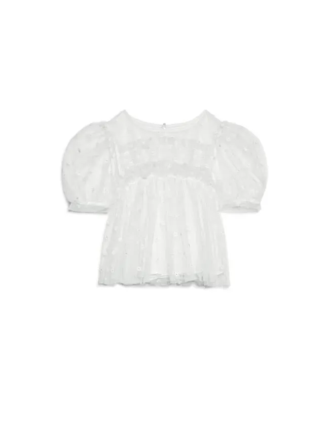 Womenswear DREAM Seed Tulle Top Snow White Sister Jane
