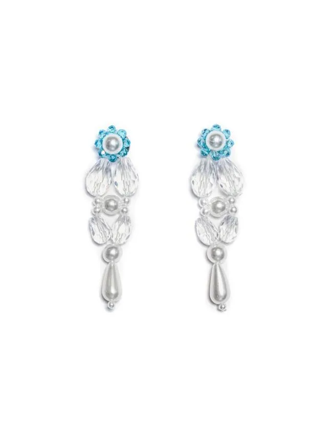 Womenswear Estella Bead Drop Earrings Pearled Ivory Sister Jane