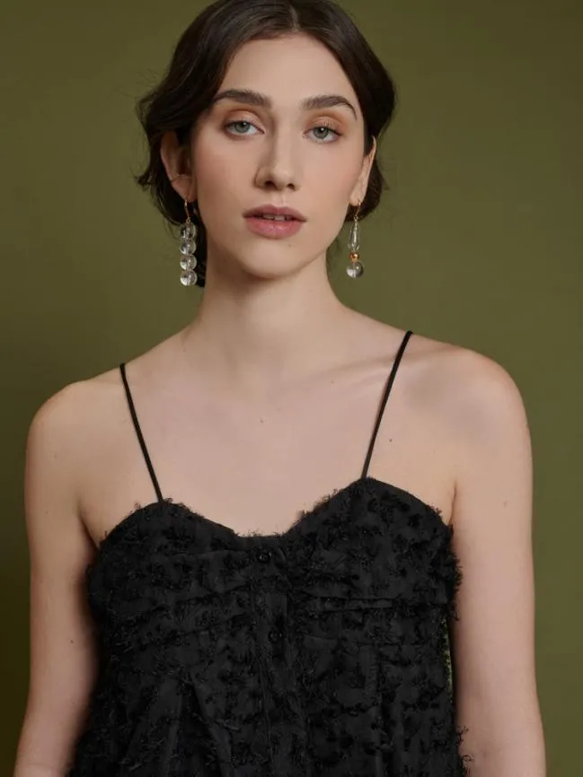 Womenswear Ghospell Adley Cami Top Coal Black Sister Jane Womenswear Ghospell Adley Cami Top Coal Black Sister Jane