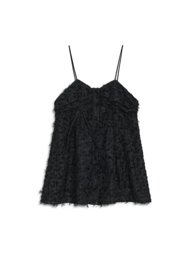 Womenswear Ghospell Adley Cami Top Coal Black Sister Jane Womenswear Ghospell Adley Cami Top Coal Black Sister Jane