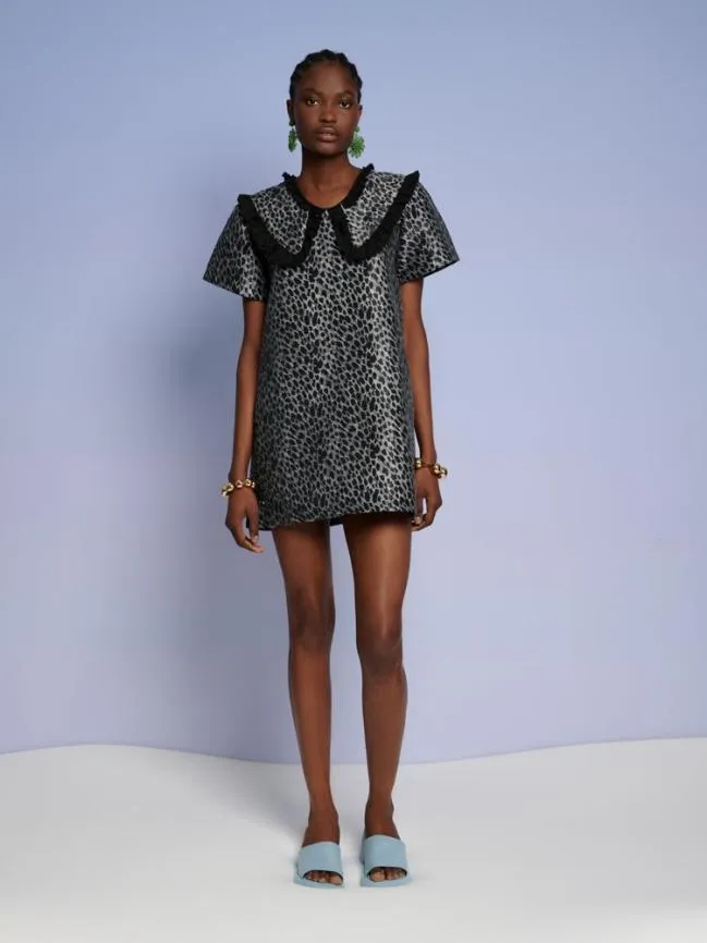 Womenswear Ghospell Piper Mini Dress Carbon Black Sister Jane Womenswear Ghospell Piper Mini Dress Carbon Black Sister Jane