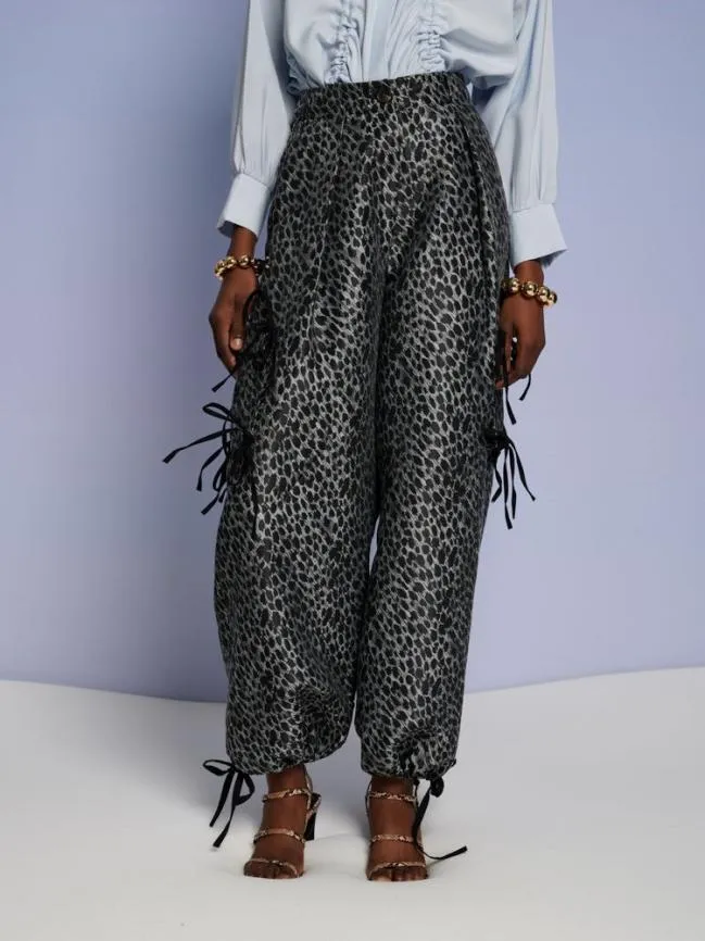 Womenswear Ghospell Piper Parachute Trousers Carbon Black Sister Jane