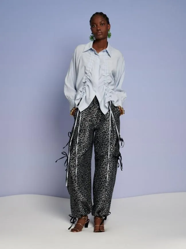 Womenswear Ghospell Piper Parachute Trousers Carbon Black Sister Jane Womenswear Ghospell Piper Parachute Trousers Carbon Black Sister Jane