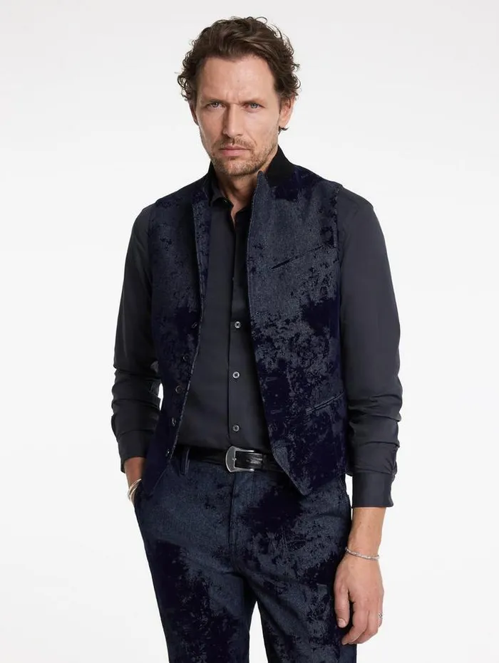 WOODWARD VEST Ink Men John Varvatos Suit Jackets