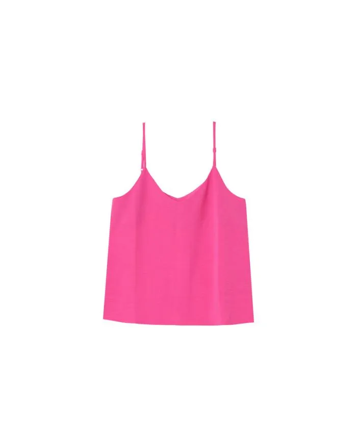 WOVEN TOP FUCHSIA MISSY Shop Grace and Mila Tank Tops