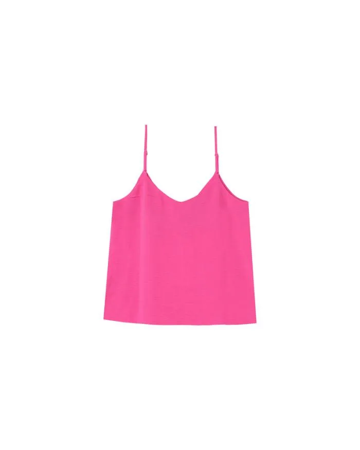WOVEN TOP FUCHSIA MISSY Shop Grace and Mila Tank Tops