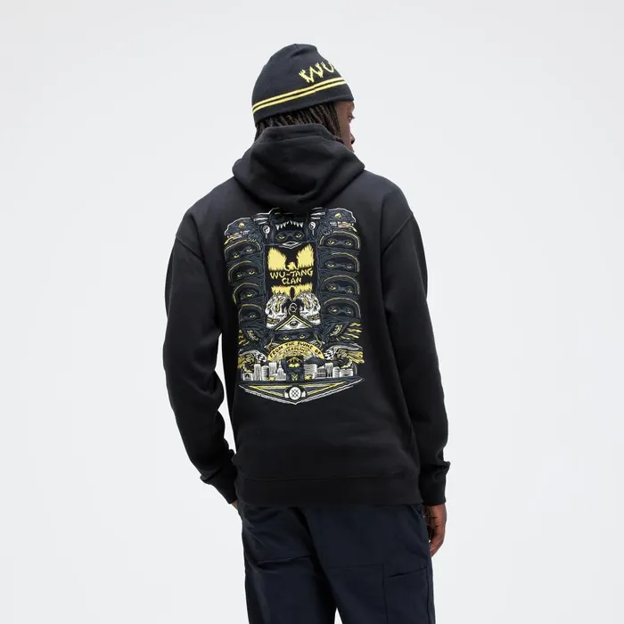 Wu Tang X Stance Panther Hoodie Black Men Stance Sweatshirts and Hoodies