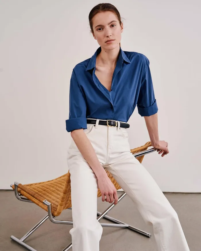 YORKE SHIRT White Women Nili Lotan Tops