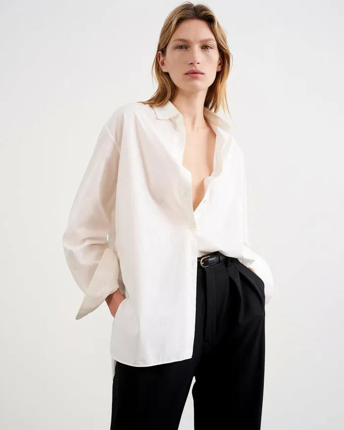 YORKE SHIRT White Women Nili Lotan Tops