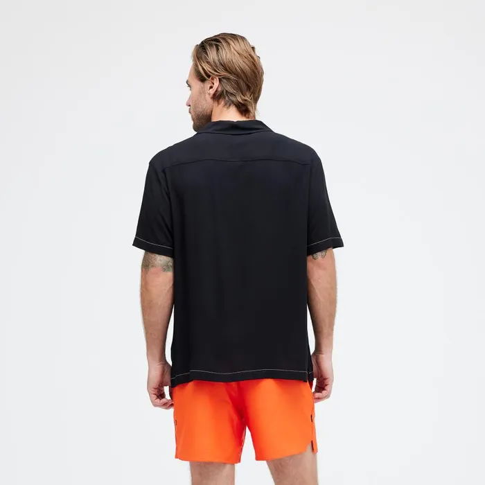 Yoto Button Up Shirt Black Men Stance Shirts and Tees